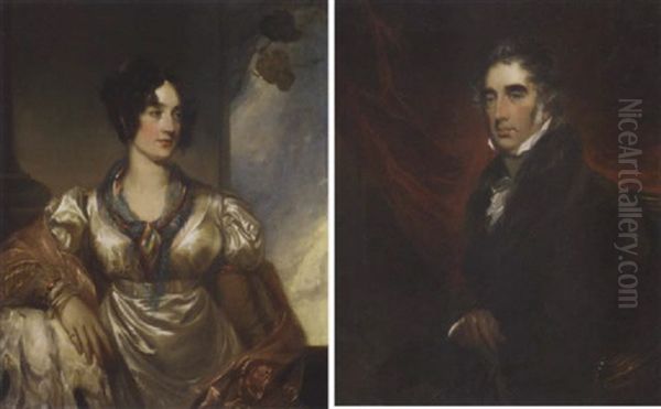 Portrait Of Sir William Milner Bt. In A Brown Coat And White Cravat - view 1