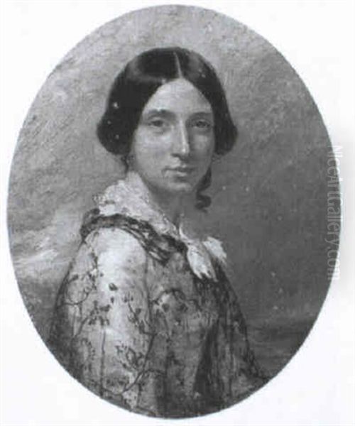 Portrait Of Elizabeth Constable, Nee Pyne - view 1