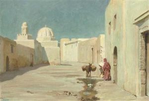 A Little Street In Kairouan, Tunisia