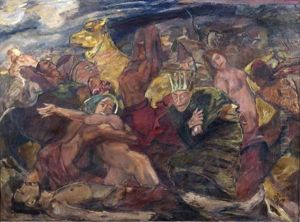 Tanz Ums Goldene Kalb by Ernst Heinrich Graeser