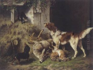 Die Gut Bewachte Jagdbeute by Otto Grashey