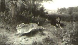 Rabbiting by Otto Grashey