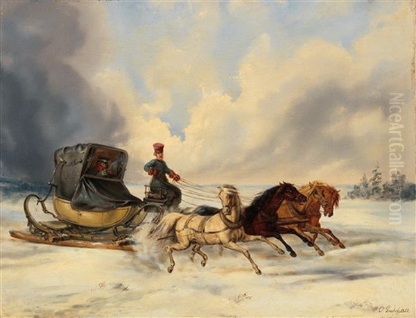 A Sleigh Ride - view 1