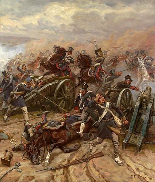 Atak Szwadronu Pulku Polskiej Gwardii Cesarza Napoleona, 1936 R. - view 1