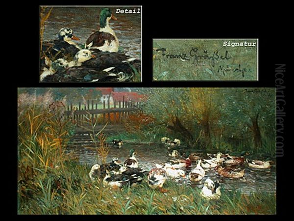 Enten Am Bach - view 1