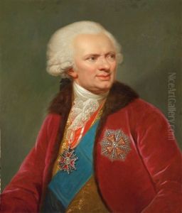 Bildnis Des Polnischen Staatsmannes Fryderyk Jozef Moszynski (1738-1817) by Giuseppe or Josef Grassi