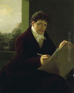 Selbstbildnis by Giuseppe or Josef Grassi