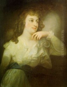 Portrait De La Duchess Pauline De Wurtemberg, Nee Princesse De Metternich by Giuseppe or Josef Grassi