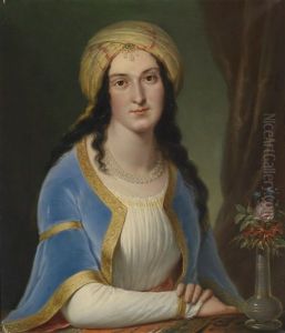 Bildnis Einer Einen Turban Tragenden Dame Bildnis Einer Einen Turban Tragenden Dame