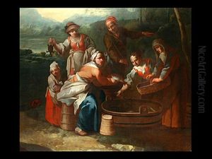 Die Fischverkauferin