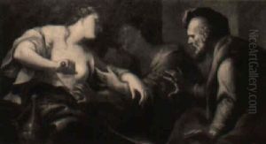 The Death Of Lucretia by Nicola Grassi