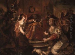 The Judgement Of Solomon by Nicola Grassi
