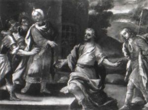 Alexander Of The Great And Porus by Nicola Grassi