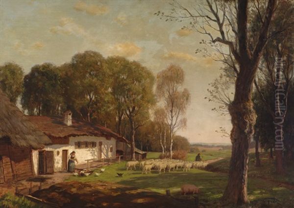 Landscape With Farm - view 1