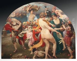 Bacchanale by Gustave Grau