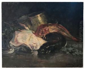 Fish Still Life by Abbott Fuller Graves