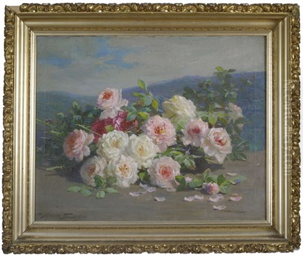 Still-life With Pink Roses - view 1