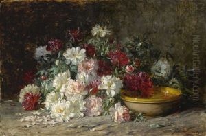 Bouquet Of Peonies by Abbott Fuller Graves
