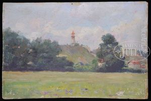 Landscape With Lighthouse And Fort