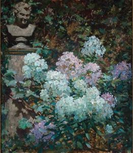 In A French Garden by Abbott Fuller Graves