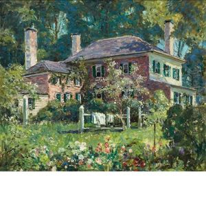 House And Garden (june Morning, Kennebunk)