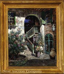 Brulatour Courtyard, Vieux Carre, New Orleans