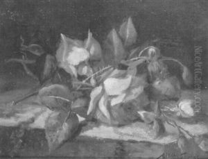 Roses On A Table by Abbott Fuller Graves