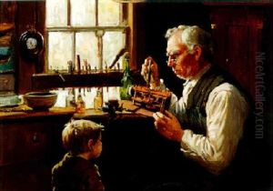 The Village Clockmaker by Abbott Fuller Graves