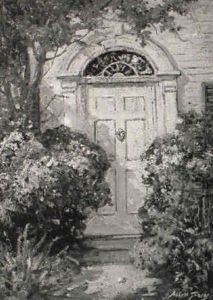 Colonial Doorway by Abbott Fuller Graves