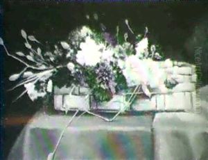 Carnations In A Basket