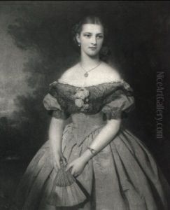 Portrait Of A Lady by Henry Richard Graves