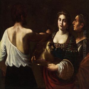 Salome With The Head Of St. John The Baptist by Giovanni Baglione
