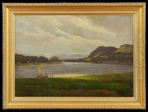 The River Clyde At Bowling, Scotland