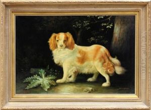 Portrait Of A King Charles Spaniel
