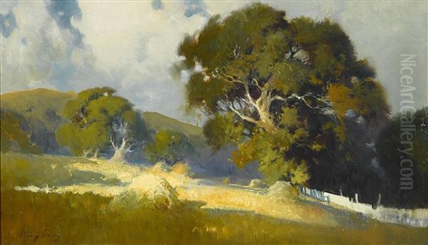 Haystacks And Oaks - view 1