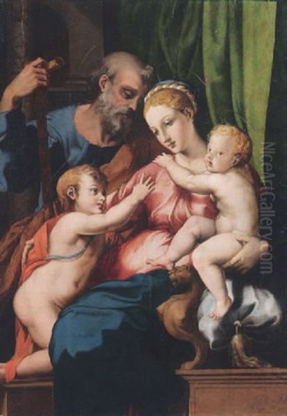 Sacra Famiglia Con San Giovannino - view 1