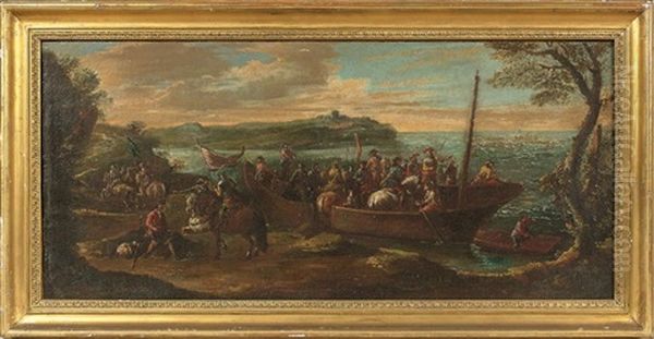 Soldats Embarquant (pair) - view 1