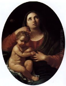 The Madonna And Child by Ercole Graziani the Younger