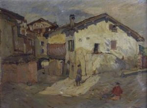 Savignano Di Mattina by Giuseppe Graziosi