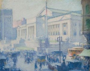 The New York Public Library by Edmund William Greacen