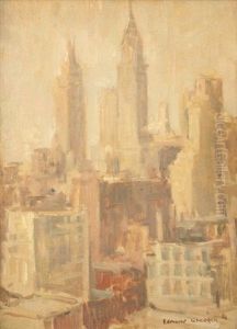 New York Skyline by Edmund William Greacen