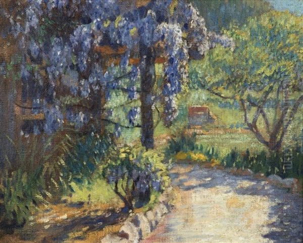 Path Through The Garden by Edmund William Greacen