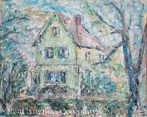 The Homestead (with Preparatory Sketch, Verso) The Homestead (with Preparatory Sketch, Verso)