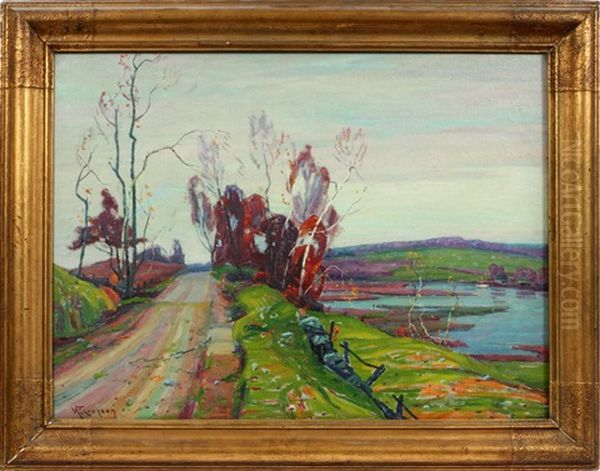 Landscape With Barren Trees - view 1
