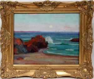 Coastline Scene by William Greason