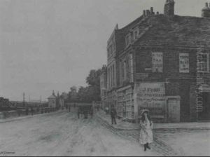 The Corner Of Danvers Street, Old Chelsea by Henry Greaves