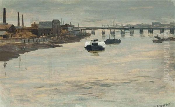 A Grey Morning, Battersea - view 1