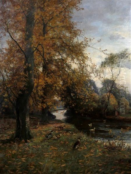 The Stream At Thornton Dale, Yorkshire - view 1