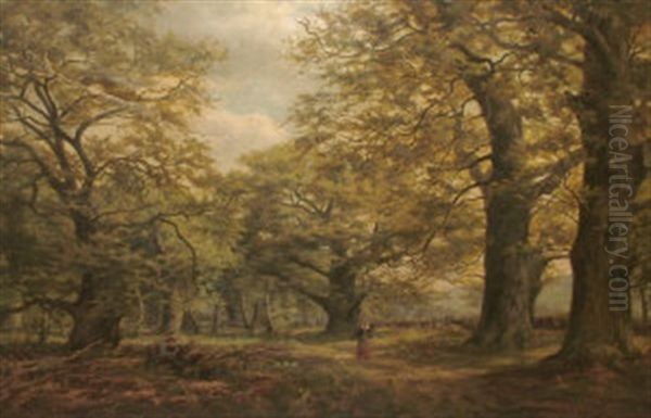 Faggott Gatherers In A Wood - view 1