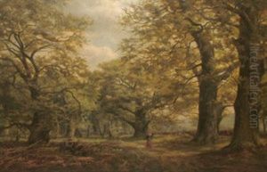 Faggott Gatherers In A Wood